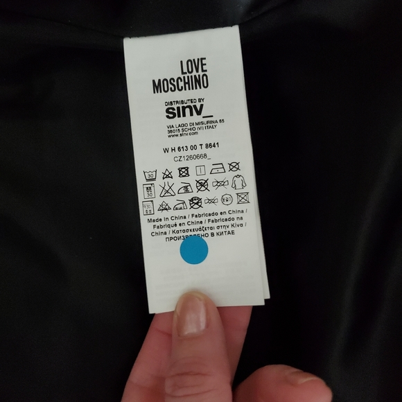 NWT - MOSCHINO Jewels Puffer Jacket